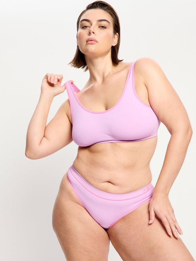 SmileyWorld® | Modibodi Seamless Bralette & Thong Set