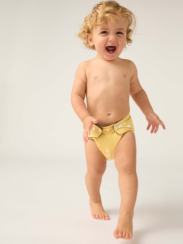 Reusable Nappy 4 Pack Abstract Bright