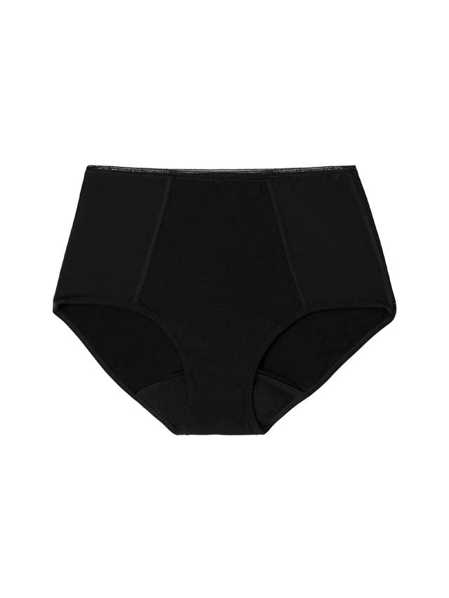 Sensual Full Brief Light Black