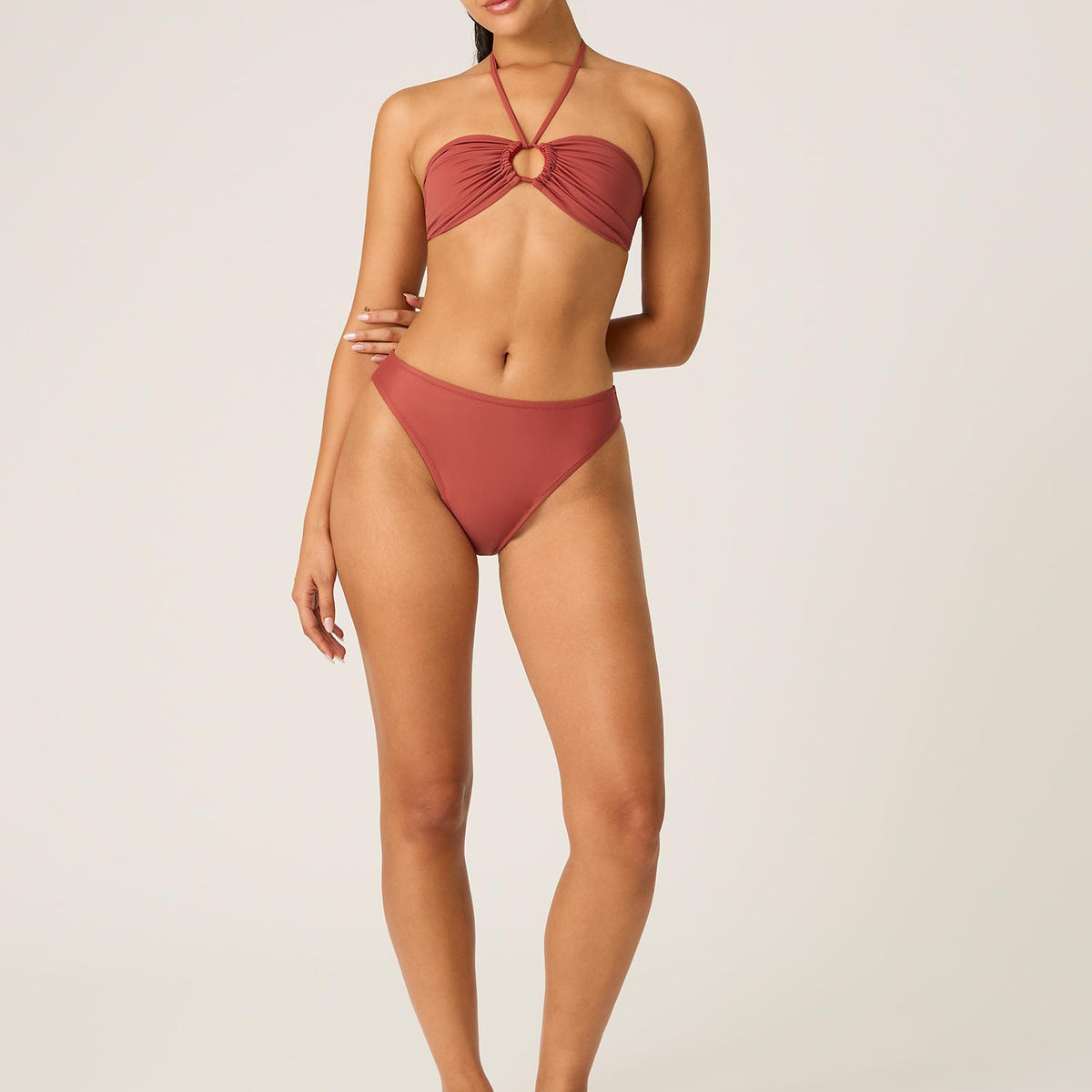 Swimwear Multiway Bikini Top Sahara Red Modibodi – Modibodi UK