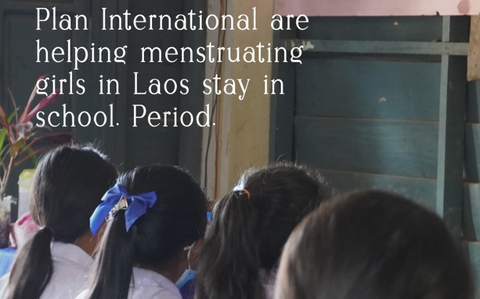 Helping menstruating girls in Laos stay in school. Period.  