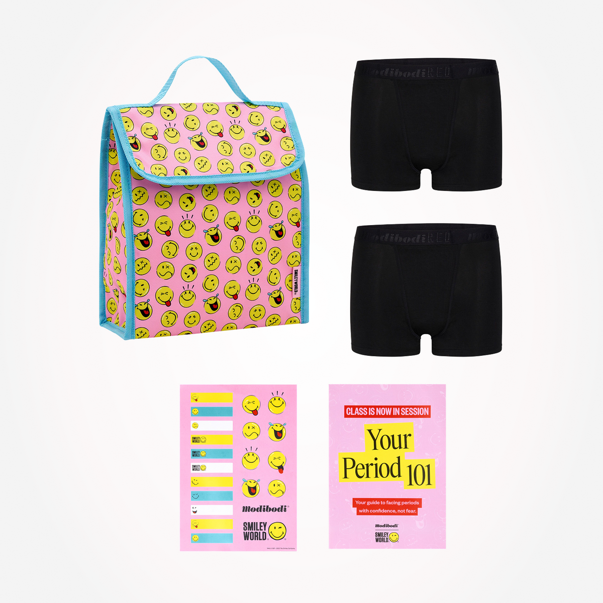 SmileyWorld® | Modibodi Teen Back To School Period Kit with 2 Pack ...