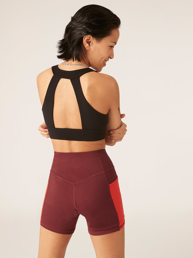 Puma X Modibodi Active Cycle Short Moderate Aubergine/Burnt red