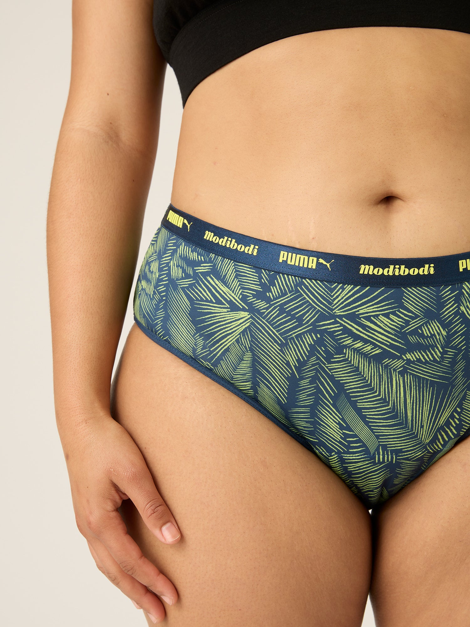 X Active Printed Classic Brief Moderate Palm