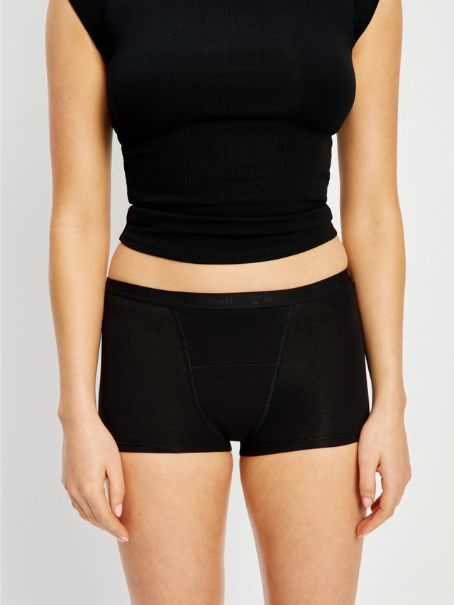Basic Boyshort Super Black