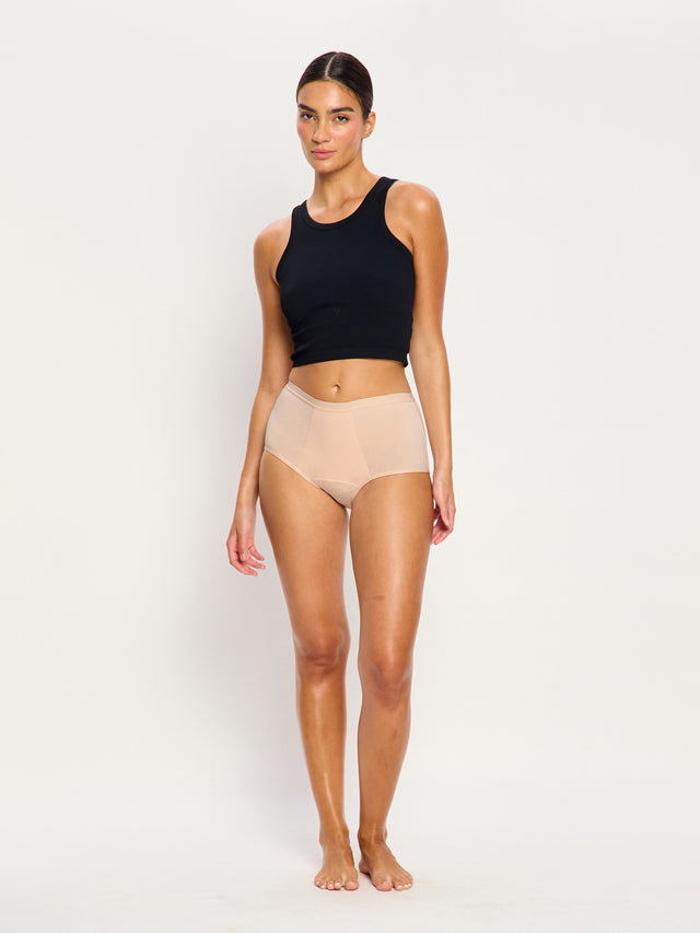 Basic Full Brief 3 Pack Super Subtle Umber/Plain Pink/Composure Blue