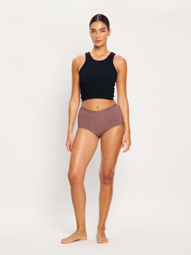 Basic Full Brief 3 Pack Super Subtle Umber/Plain Pink/Composure Blue