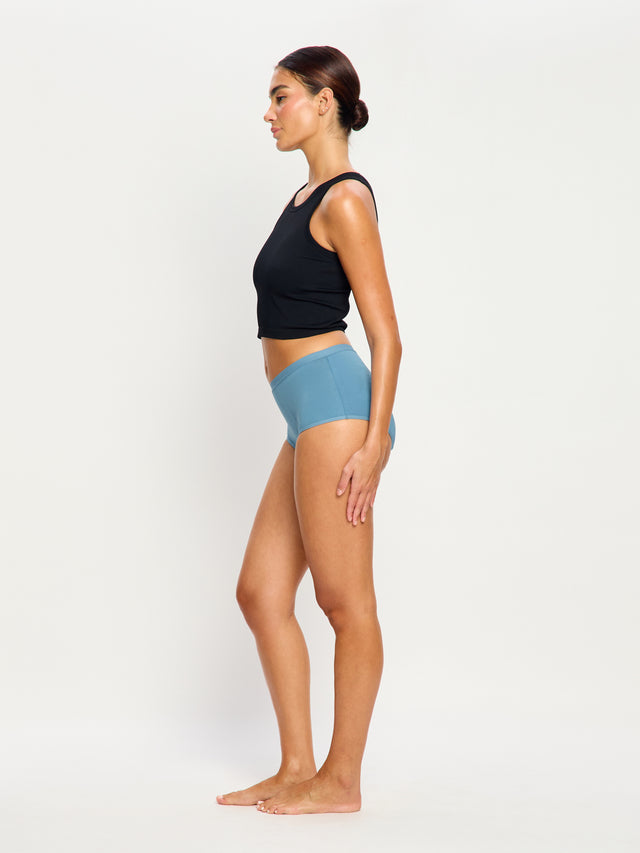 Basic Full Brief 3 Pack Super Subtle Umber/Plain Pink/Composure Blue