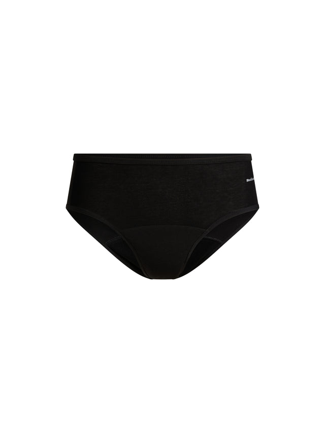 Basic Mid-Rise Brief Moderate Black