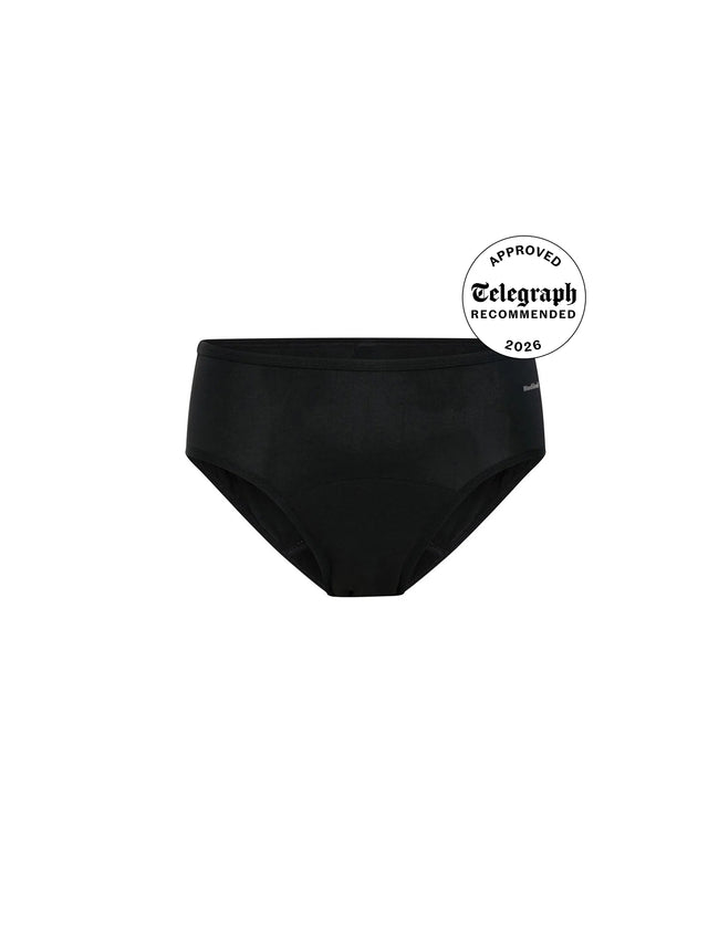 Basic Mid-Rise Brief Moderate Black