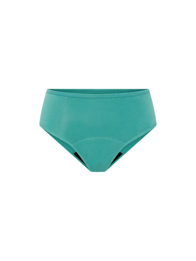 Basic Mid-Rise Brief 3 Pack Moderate Bedrose Pink/Teal Green/Purple Tonic