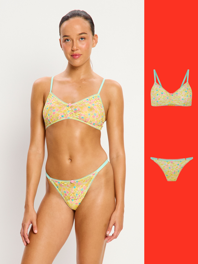 Buttercup Bralette & Thong Set