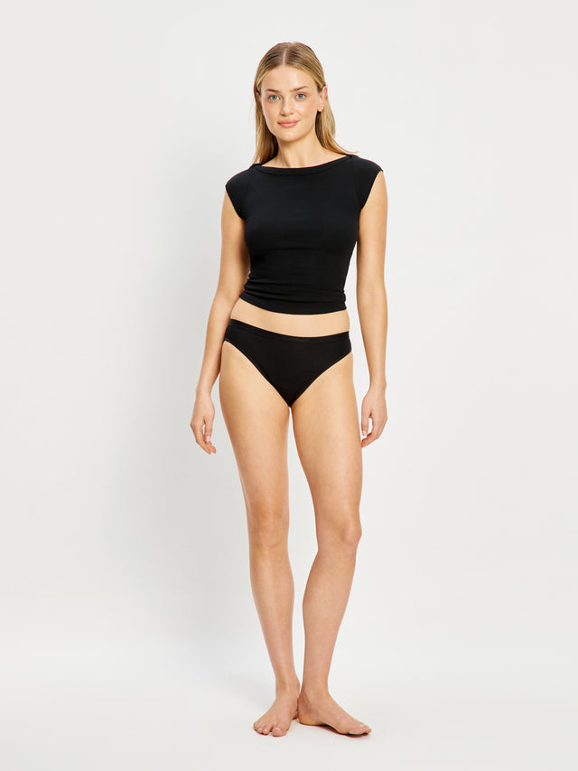 Classic Bikini Light Black