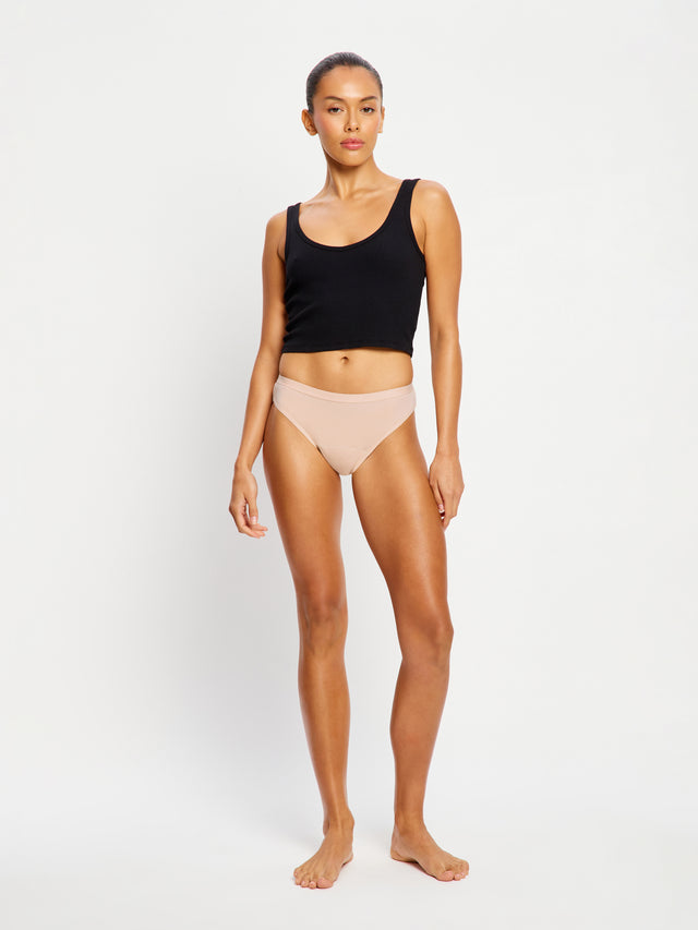 Classic Bikini Moderate Cashew