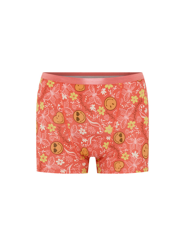 SmileyWorld® | Modibodi Classic Boyshort Light Boho Coral