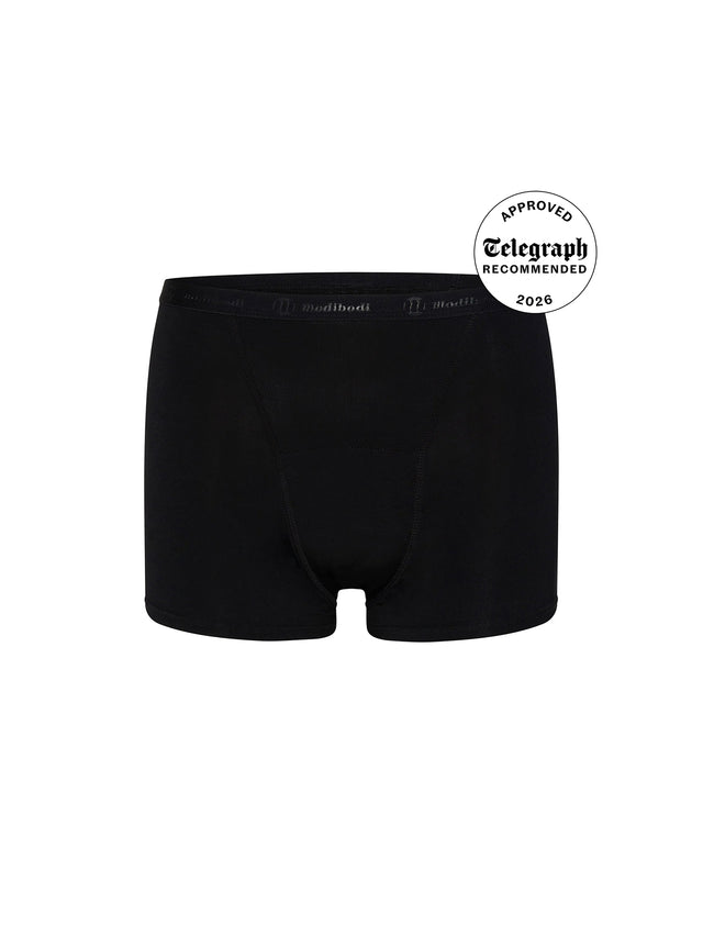 Classic Boyshort Moderate Black