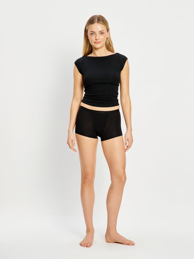 Classic Boyshort Super Black