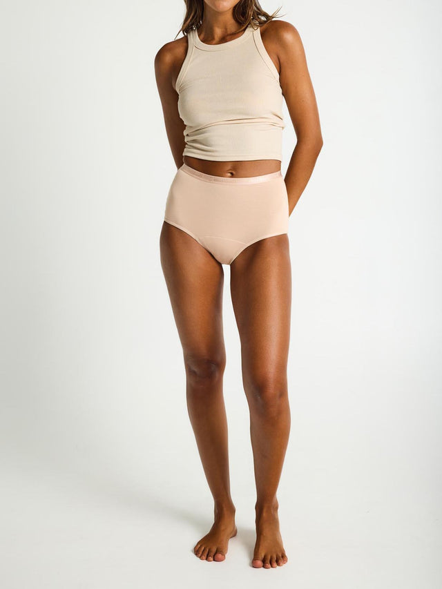 Classic Full Brief Light Beige