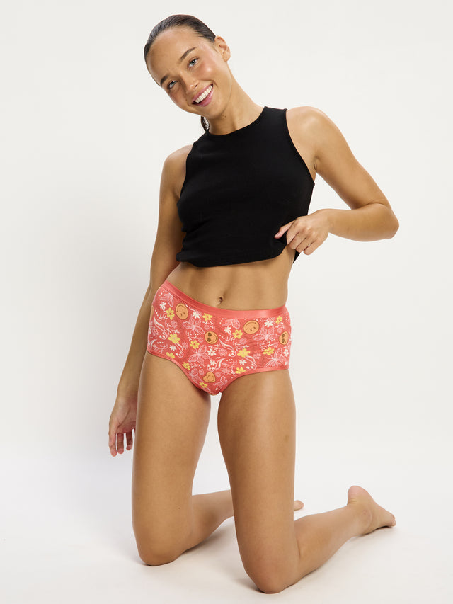 SmileyWorld® | Modibodi Classic Full Brief & Boyshort 2 Pack
