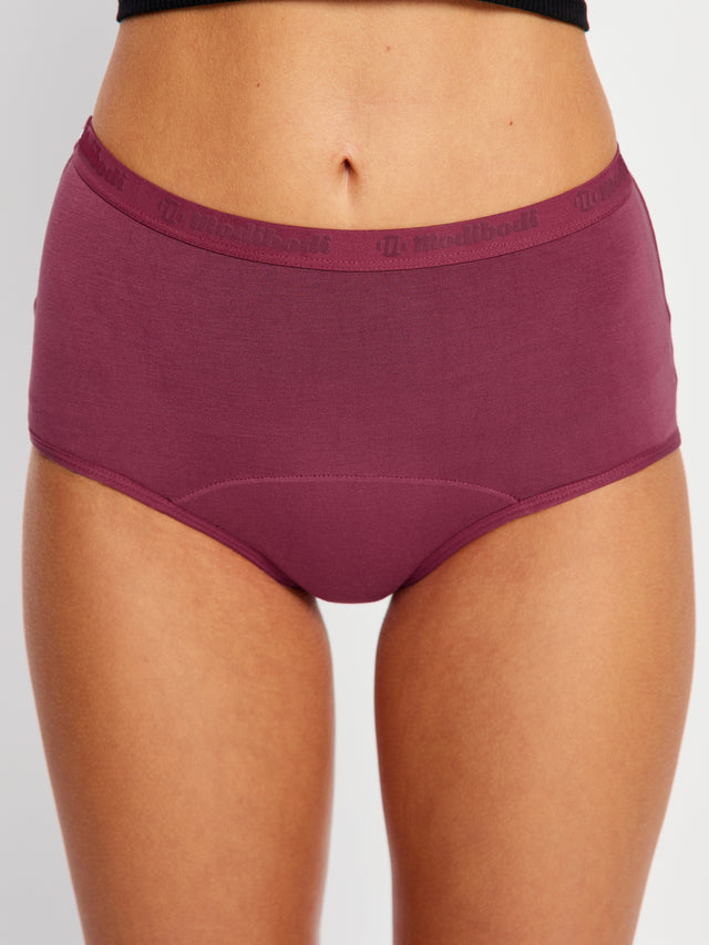 Classic Full Brief Moderate Plum Purple