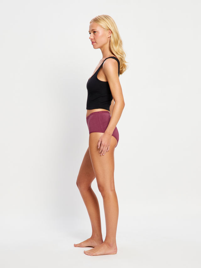 Classic Full Brief Moderate Plum Purple