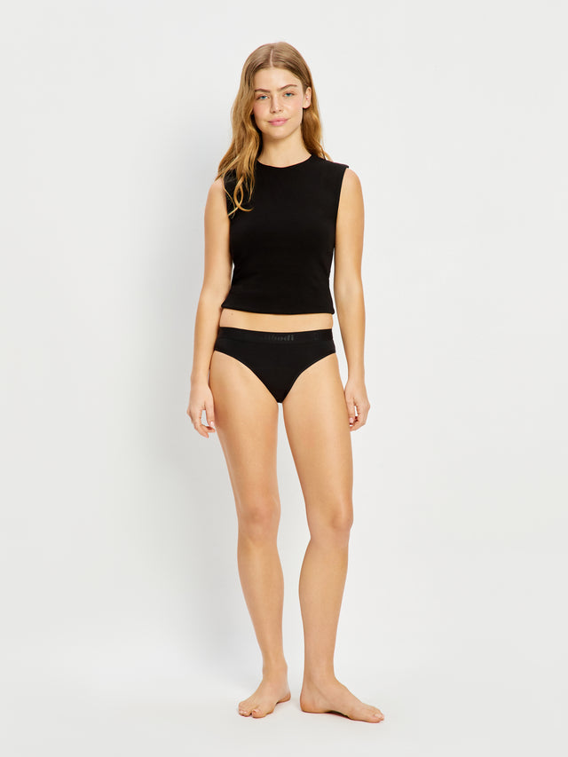 Teen Hipster Bikini Moderate Black