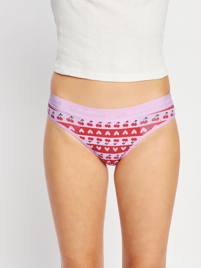 Teen Hipster Bikini Holiday Gifting 2 Pack Merry Multi