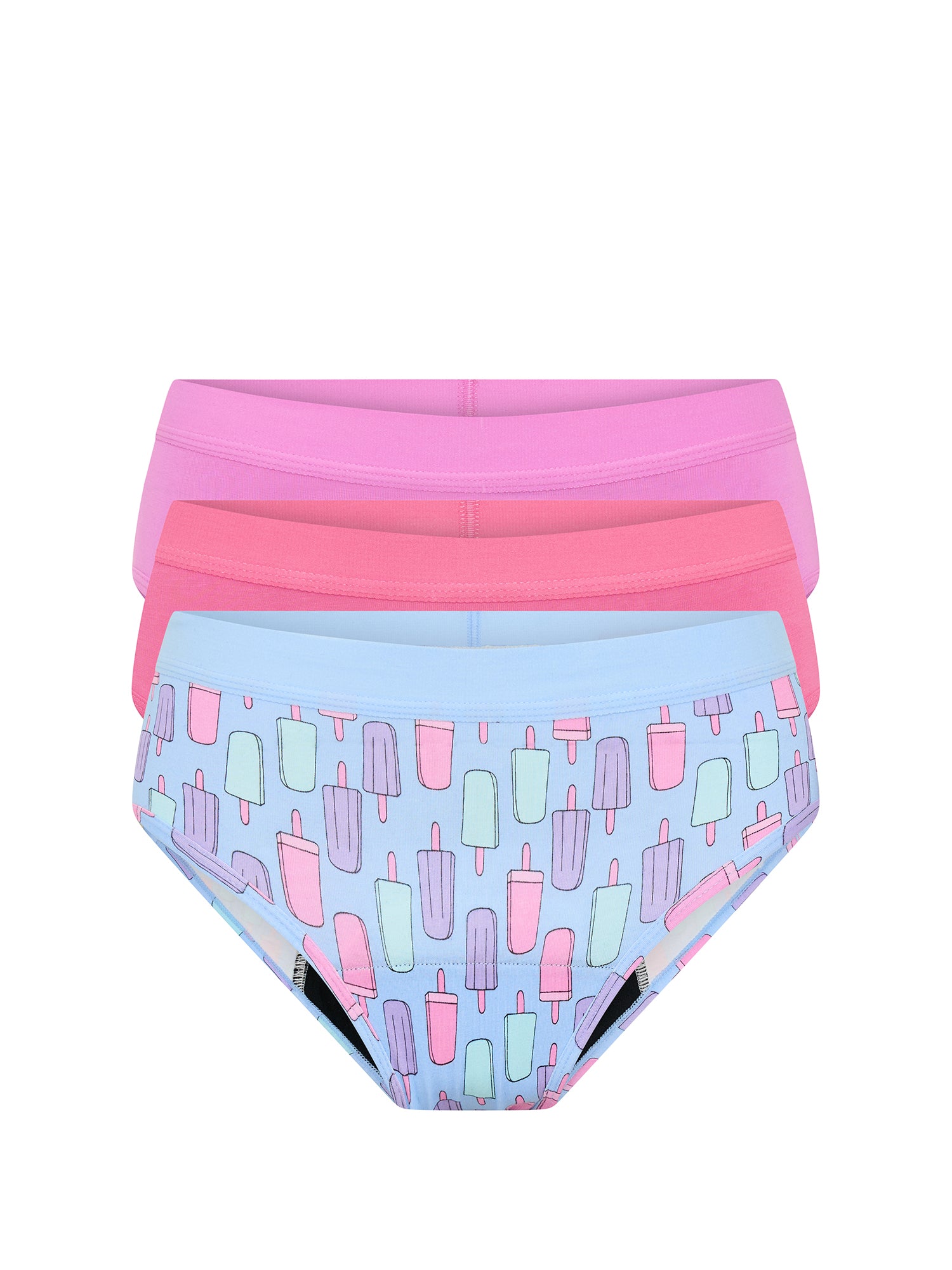 Hipster Boyleg 3 Pack Moderate Sweet Sorbet