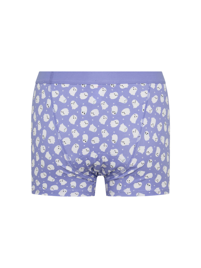 Teen Hipster Boyshort Moderate Giggly Ghost Blue
