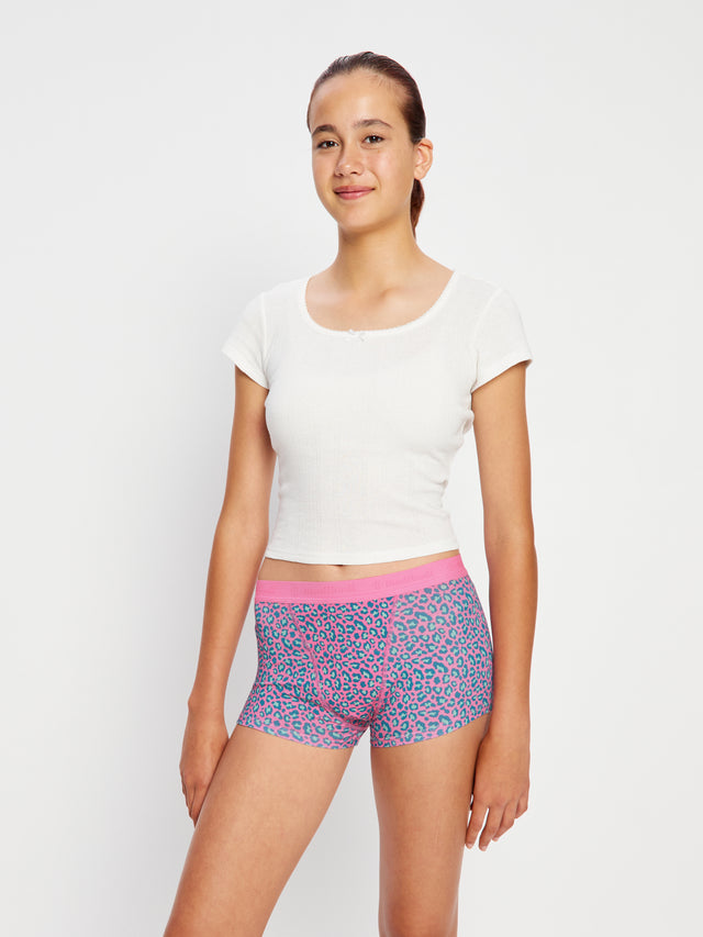Teen Hipster Boyshort Super Mystic Leopard Pink
