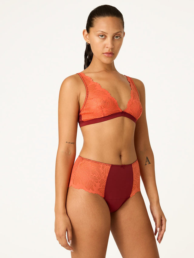 Sylvie Bralette & Manon Hi Waist Brief Set