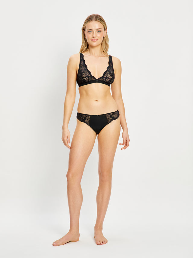Camille Thong Light Noir Black