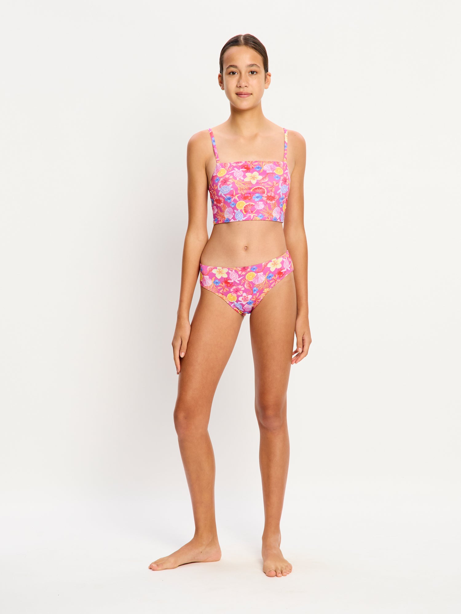 Marine Dream Swimwear Bikini Brief Light Tropicana Crush