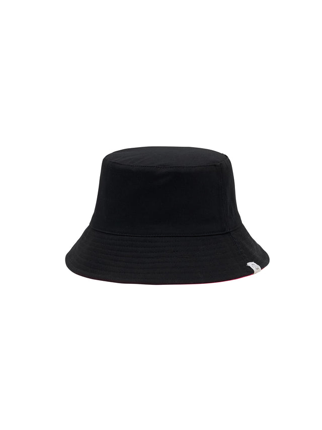 Reversible Bucket Hat  Panther Pink/Black