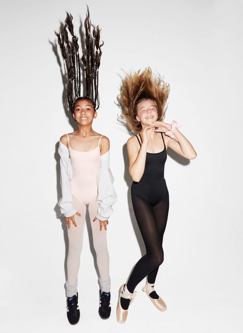 Teen Dance Tights 2 Pack Moderate-Heavy Black/Dance Pink – Modibodi UK