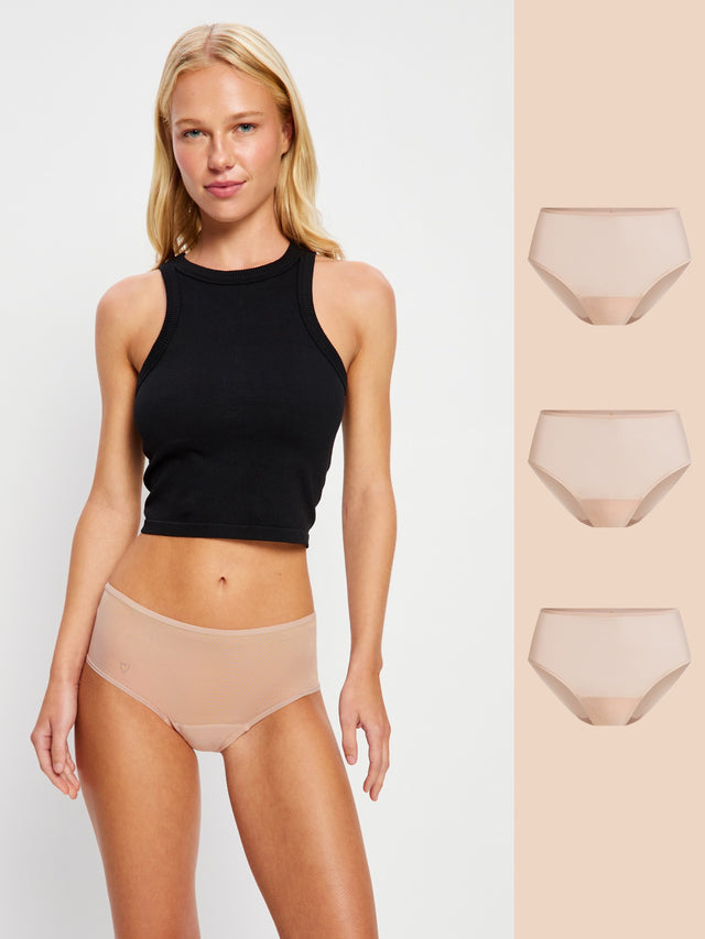 Barely There Hi Waist 3 Pack