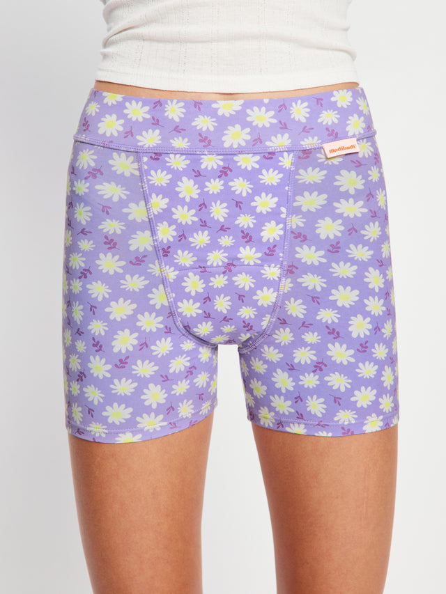 Teen Sleep Short 2 Pack Super Dreamy Daisy Purple
