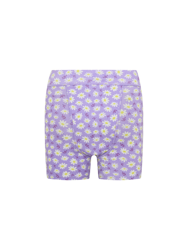 Teen Sleep Short 2 Pack Super Dreamy Daisy Purple