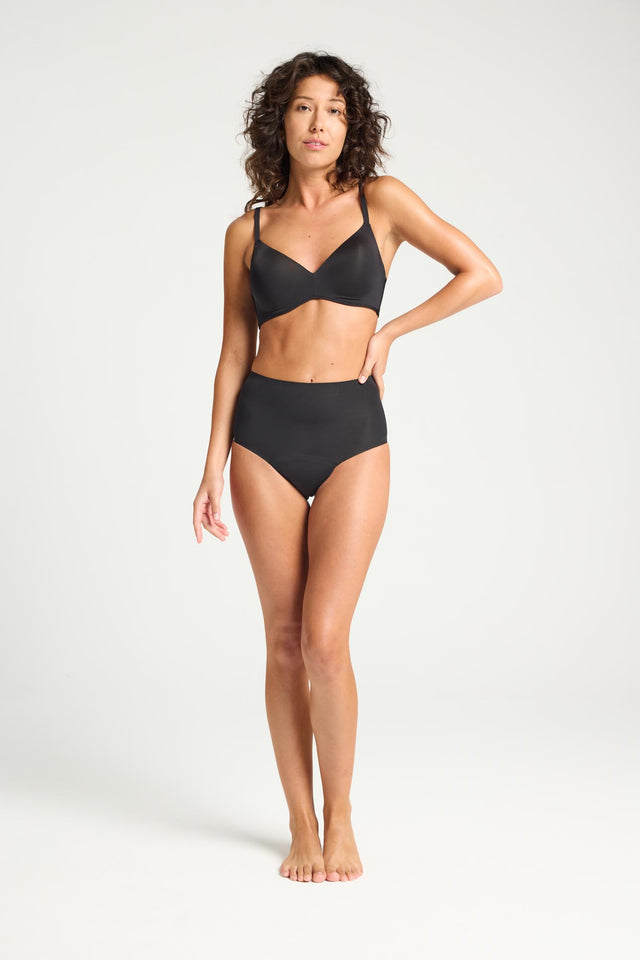 Sweat-Proof Bra Moisture Wicking Black
