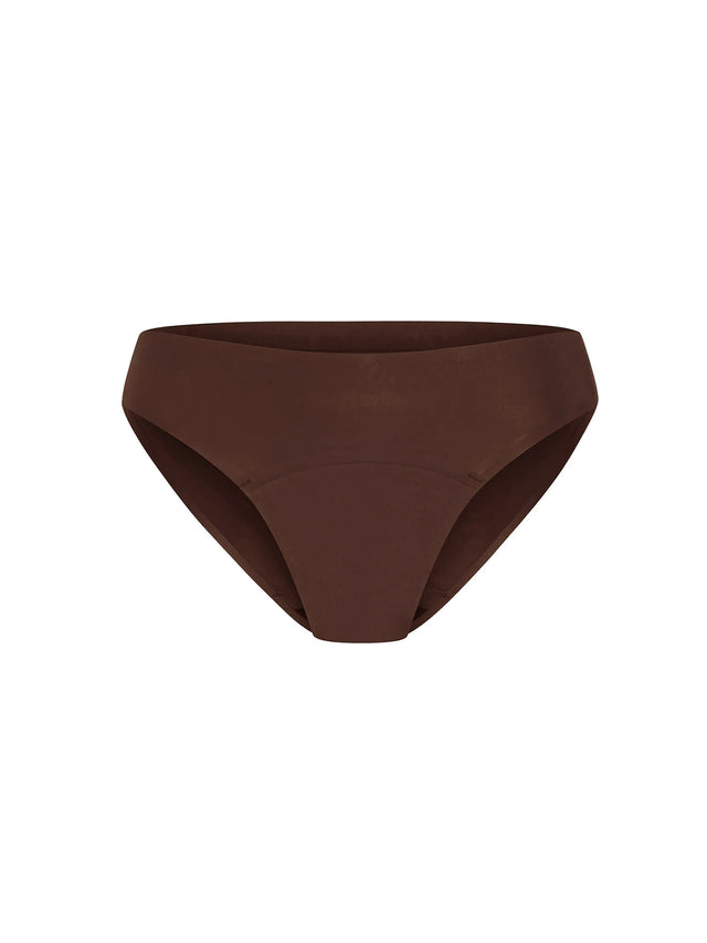 Seamfree Bikini Moderate Bitter Chocolate Brown