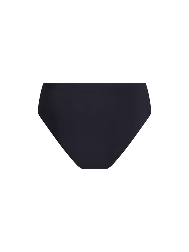 Teen Seamfree Hi-Leg Bikini Moderate Black