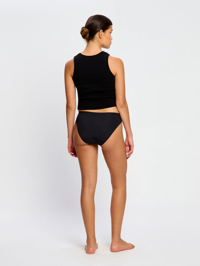 West Ham United Women X Modibodi Seamfree Bikini Moderate Black