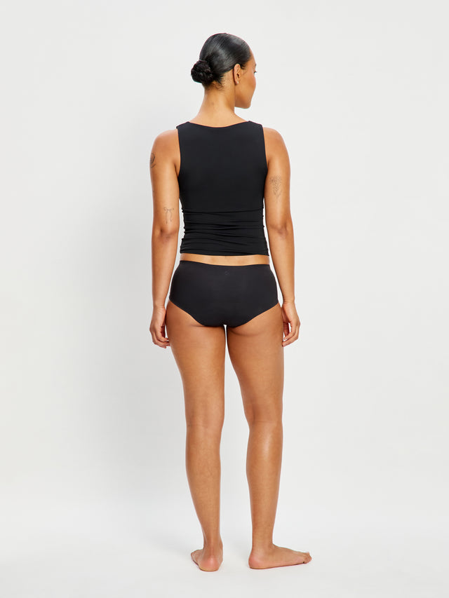 Seamfree Boyleg Moderate Black
