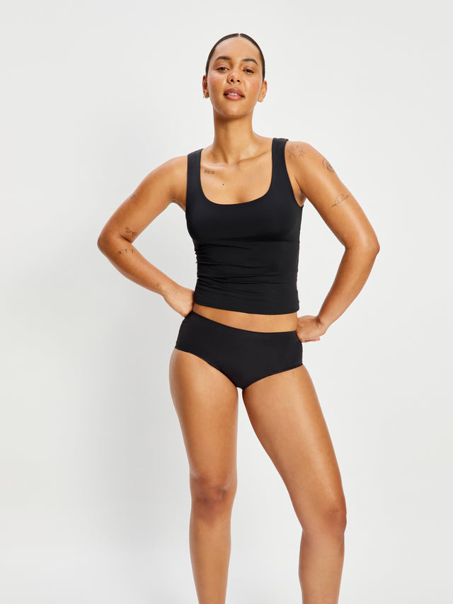 Seamfree Boyleg Moderate Black