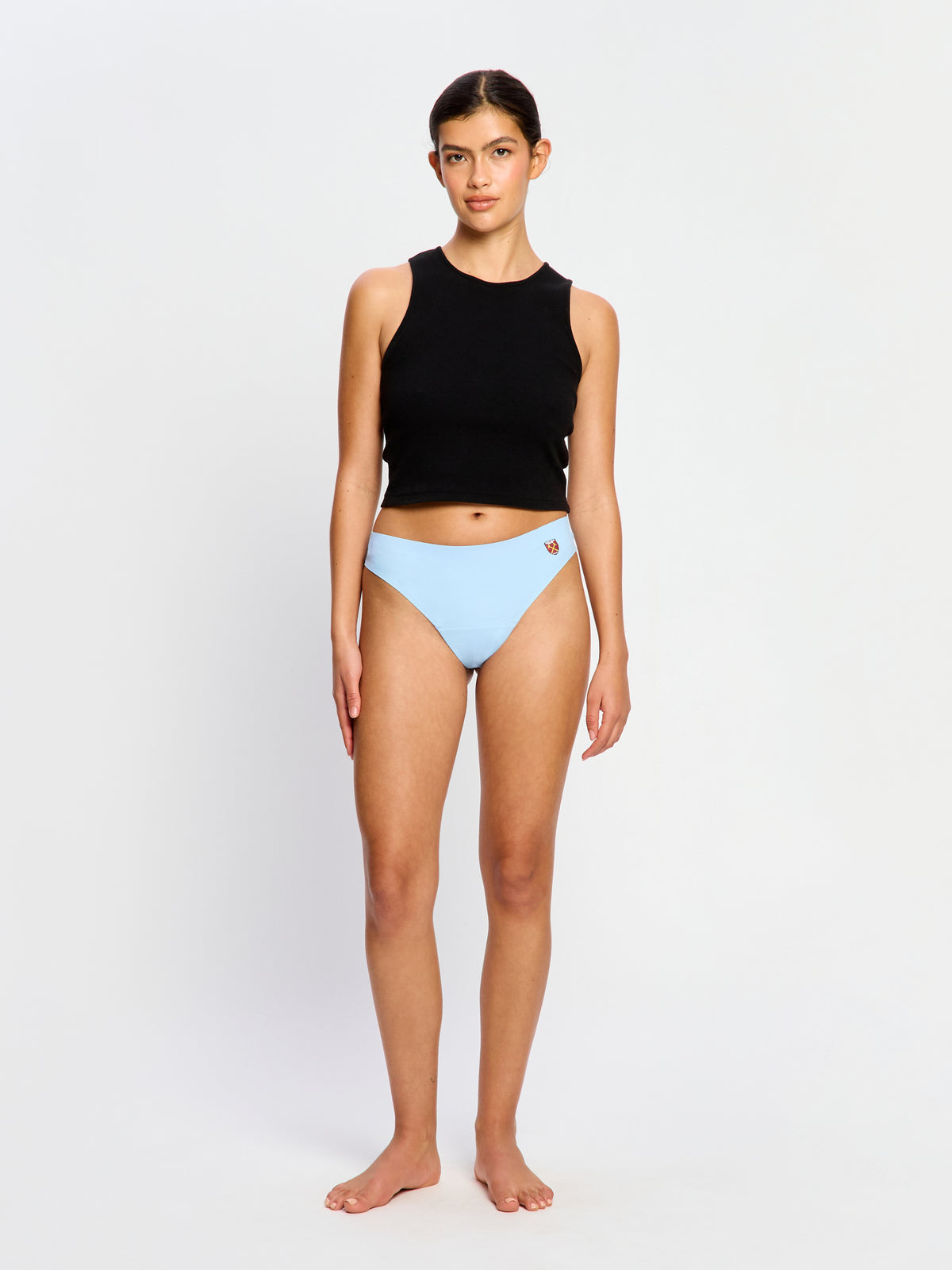 United X Seamfree Thong Light Cerulean