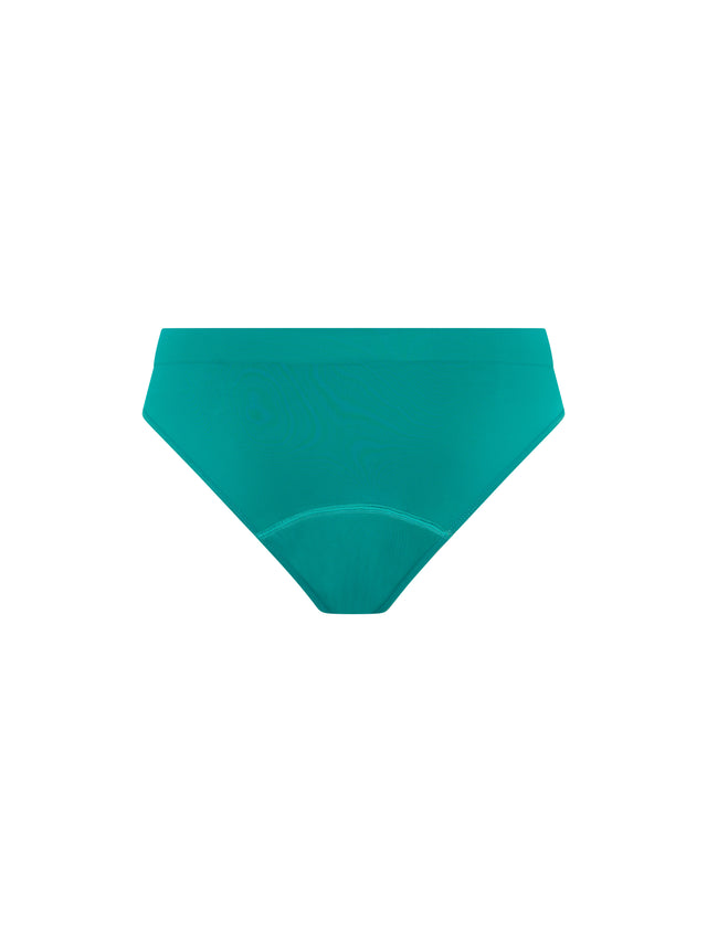 ModiComfort Seamless Teen Hipster Bikini Moderate Enchanted Green 2 Pack