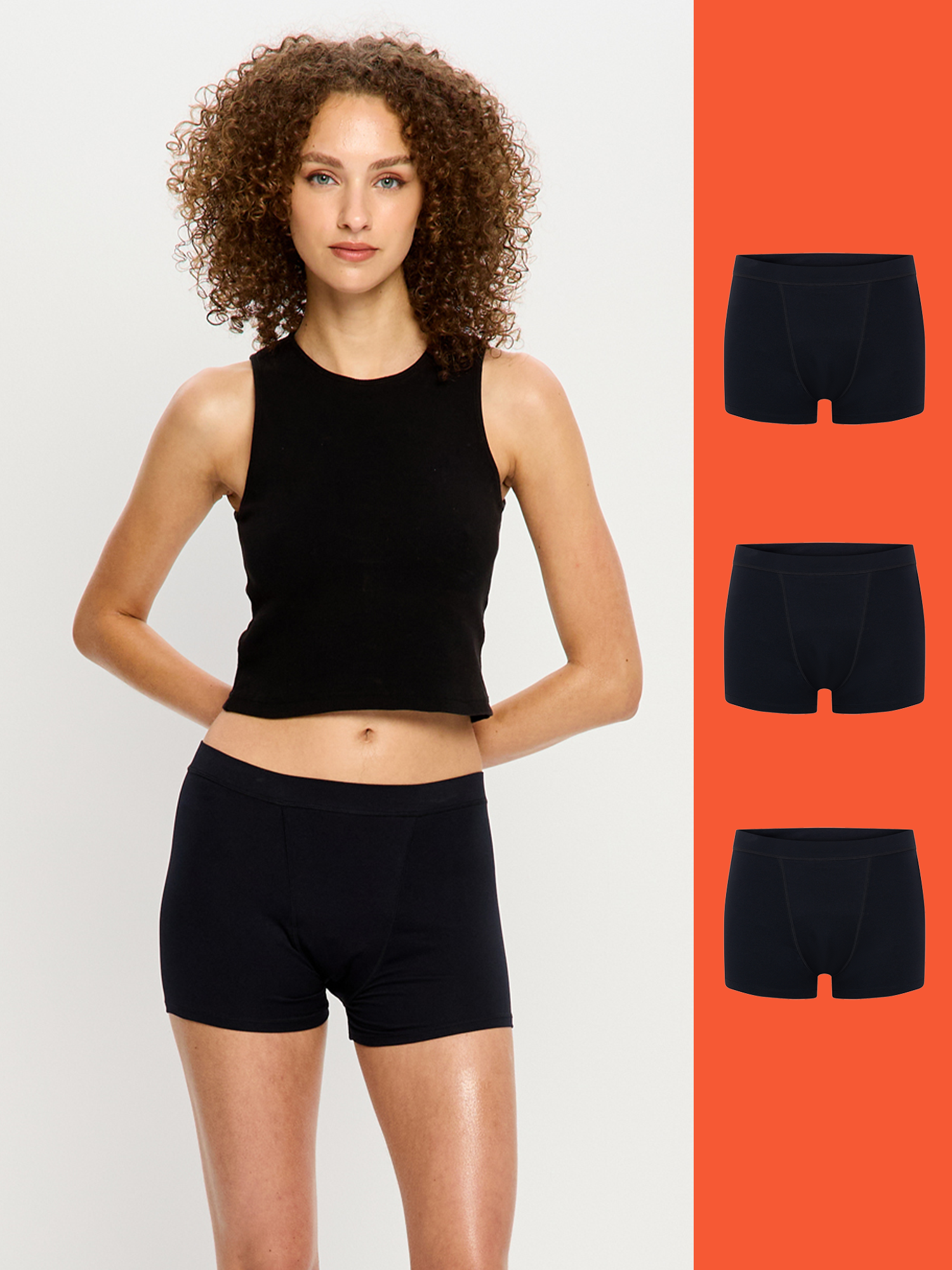 Soft Stretch Seamless Boyshort 3 Pack Super