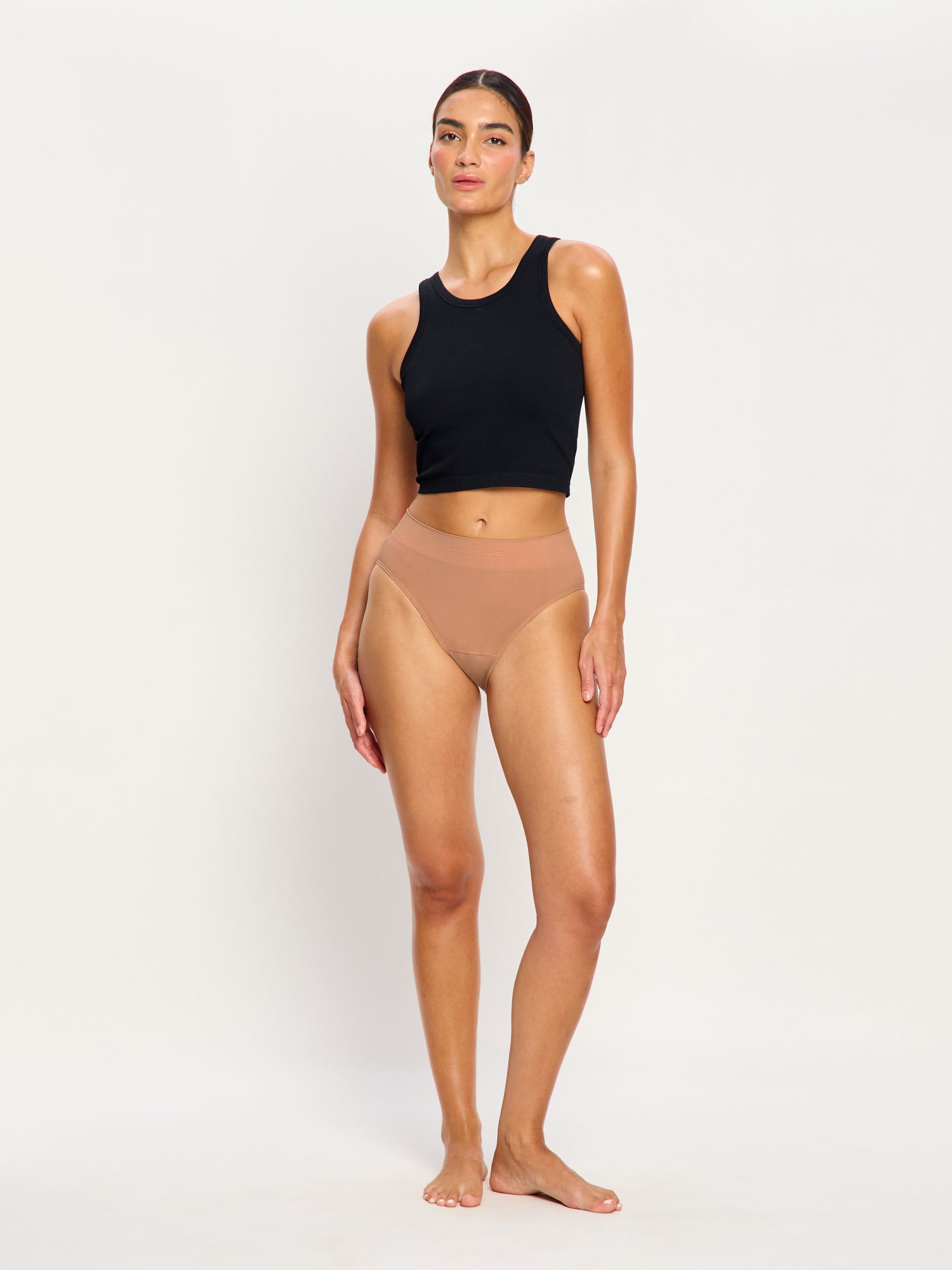 ModiComfort Seamless Cheeky Brief Light Italian Clay