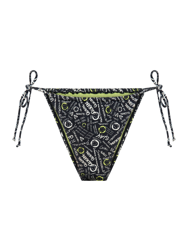 SmileyWorld® | Modibodi Swimwear Reversible Bikini Top & Tie Bottom Set