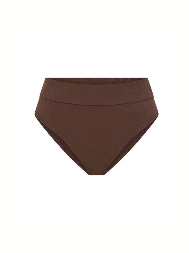 Swimwear Hi-Leg Bottom Light Chocolate
